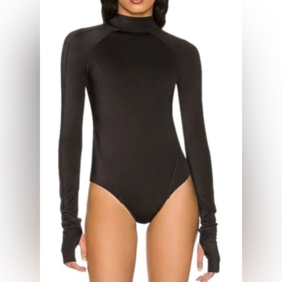 Free People Other - Free People Black Long Sleeve One Piece Swimsuit